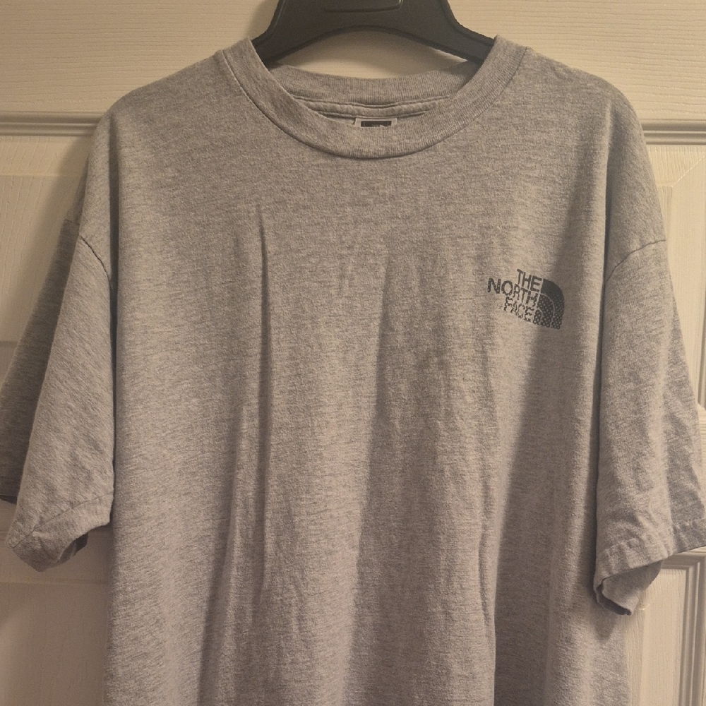 The North Face Men's Heather Gray Short Sleeve Tee